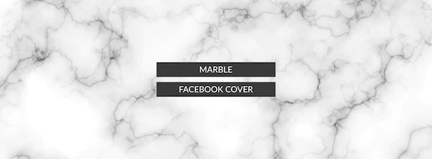 Free Vector | Marble texture banner background