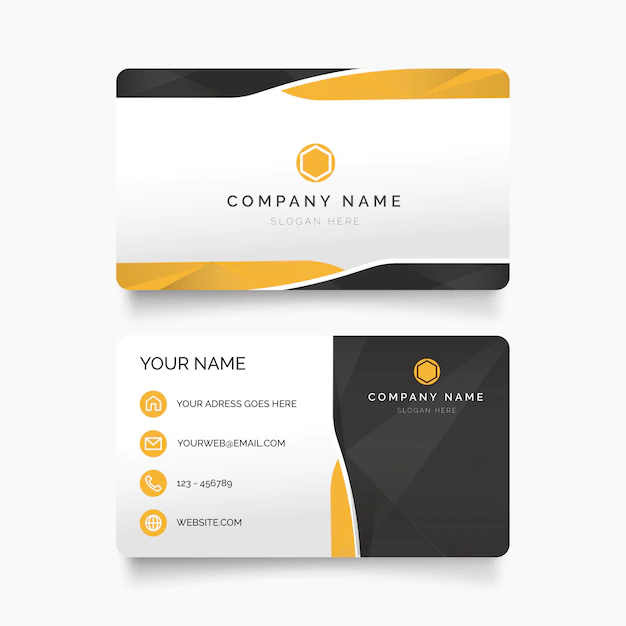 Free Vector | Modern professional business card