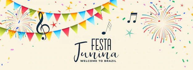 Free Vector | Musical festca junina colorful design