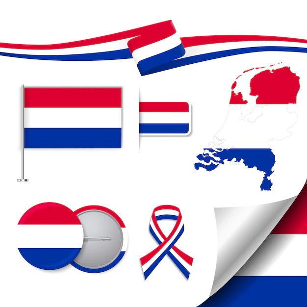 Free Vector | Netherlands representative elements collection