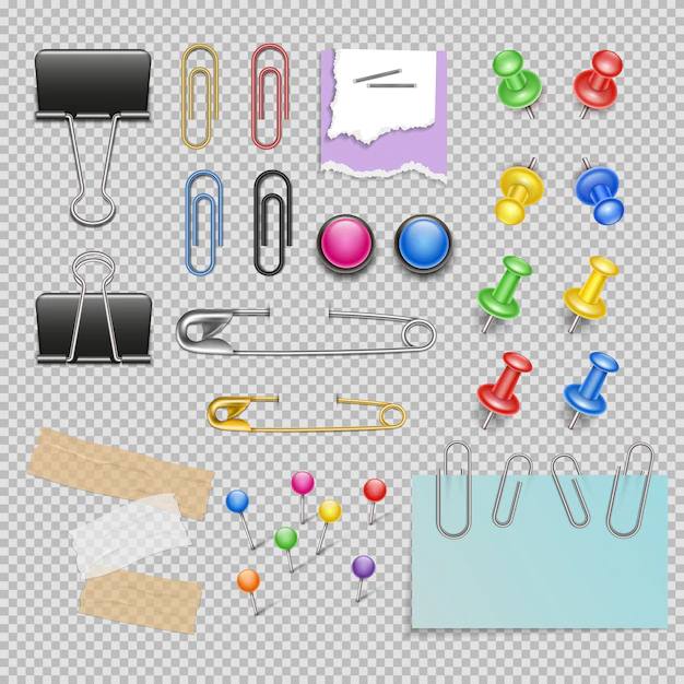 Free Vector | Office accessories set