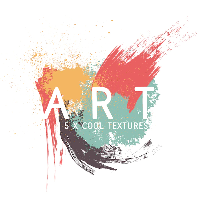 Free Vector | Paint textures background design