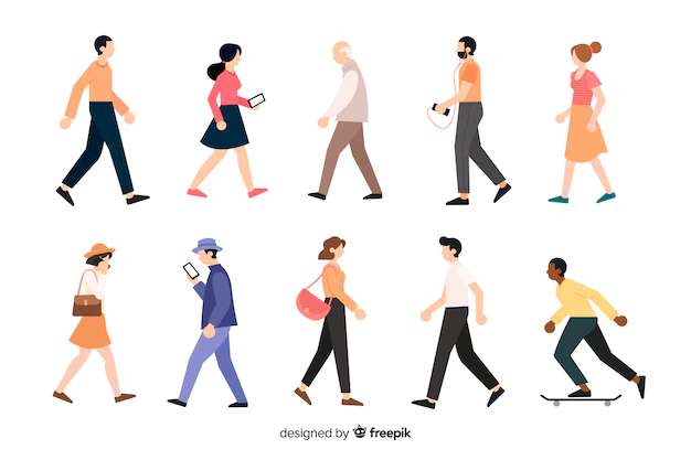 Free Vector | People doing different actions