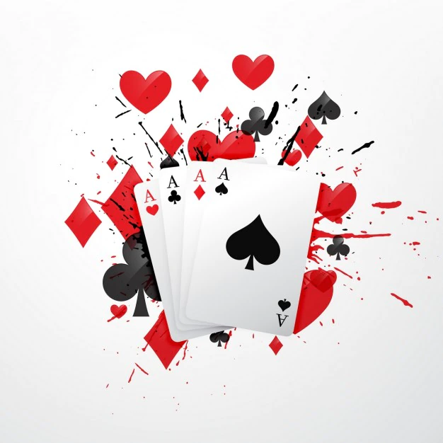 Free Vector | Poker cards background