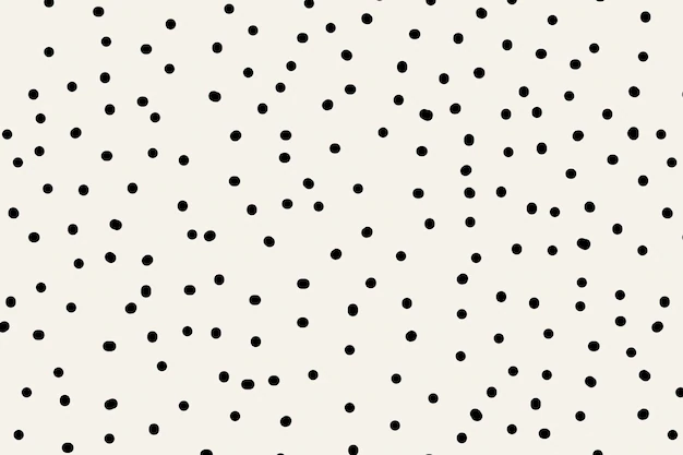 Free Vector | Polka dot pattern background, simple design vector