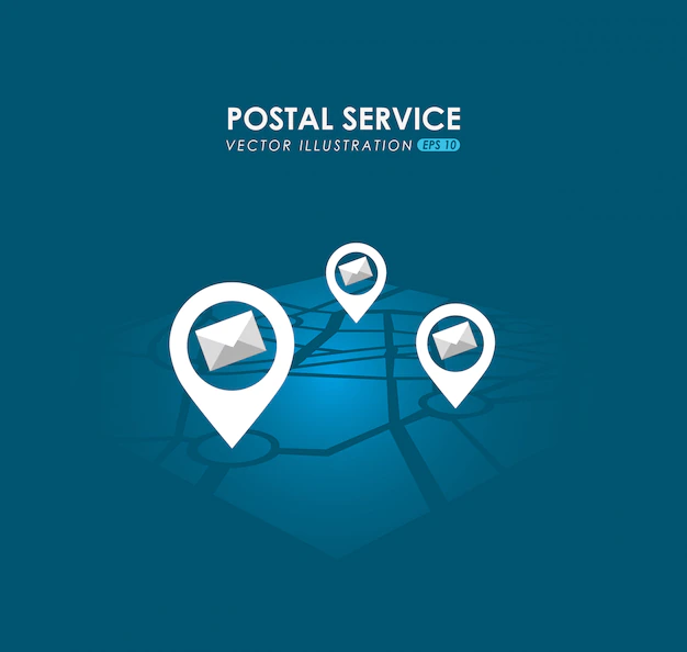 Free Vector | Postal service design