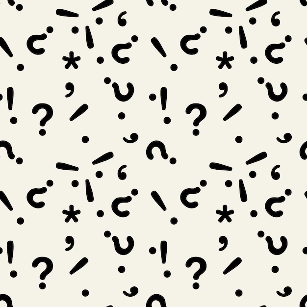 Free Vector | Question mark pattern