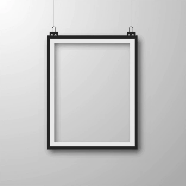 Free Vector | Realistic black frame