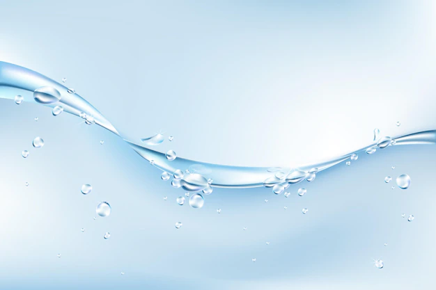 Free Vector | Realistic clean water background