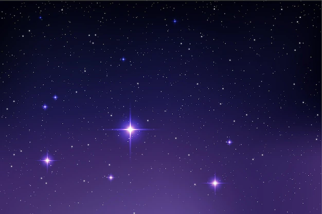 Free Vector | Realistic stars galaxy background