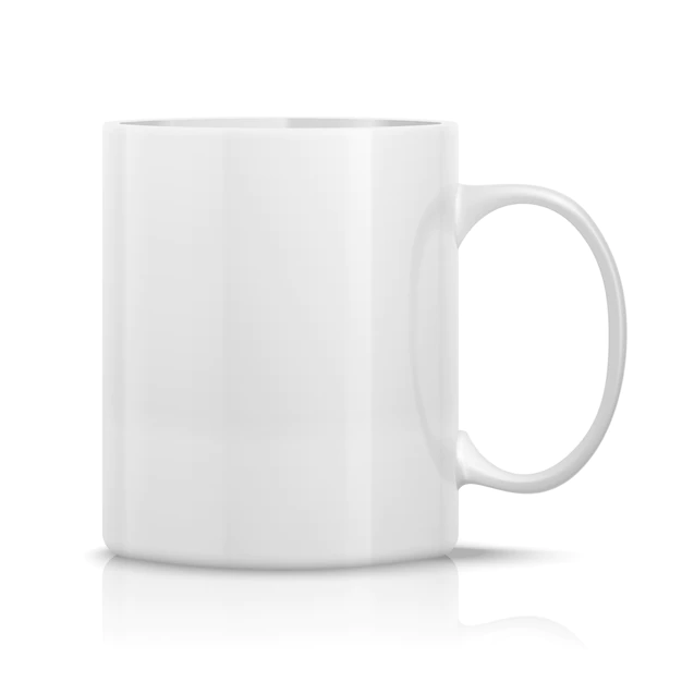 Free Vector | Realistic white cup