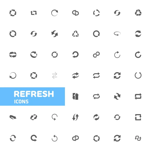 Free Vector | Refresh icons
