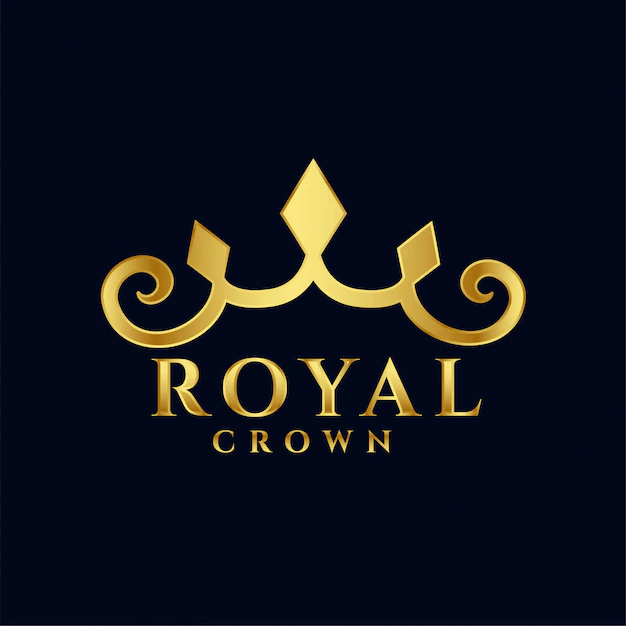 Free Vector | Royal crown logo concept premium icon design