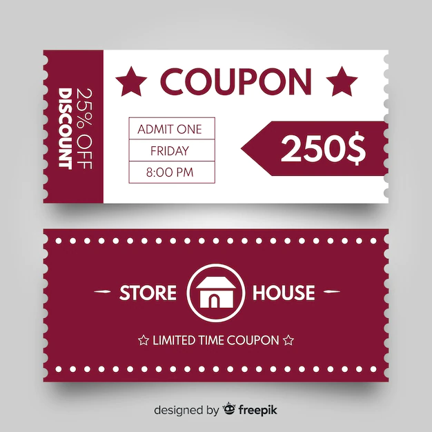 Free Vector | Sales concept with coupon
