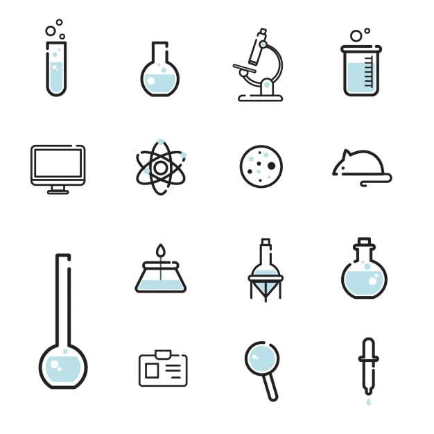 Free Vector | Science icons collection