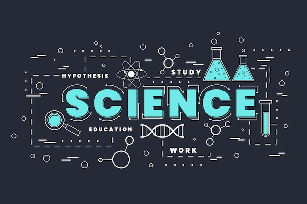 Free Vector | Science word theme