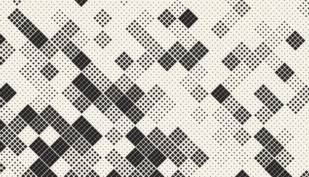 Free Vector | Seamless chaotic squares mosaic pattern