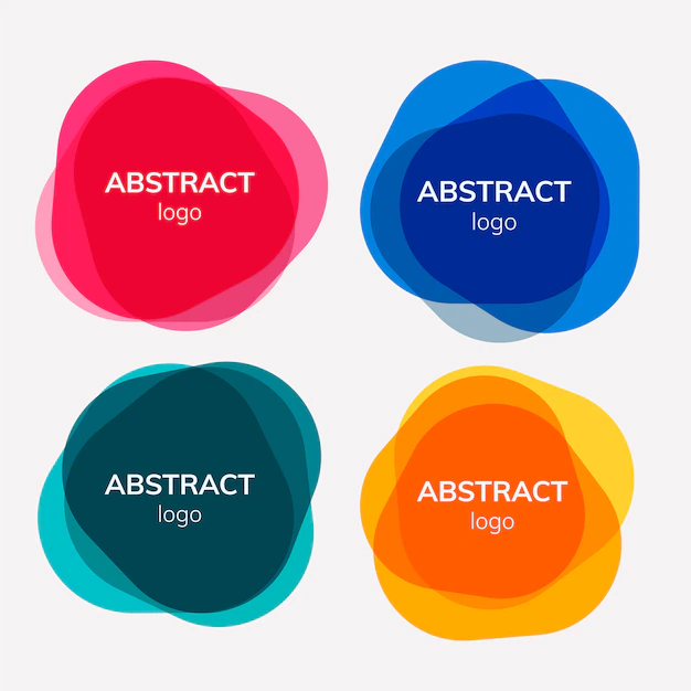 Free Vector | Set of abstract badge designs