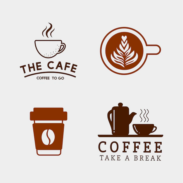 Free Vector | Set of coffee elements and coffee accessories