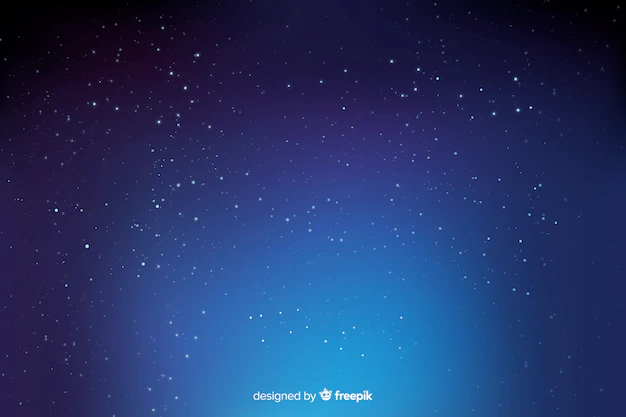 Free Vector | Sky with starts gradient background