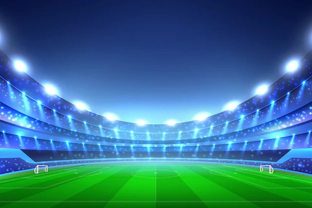 Free Vector | Soccer stadium