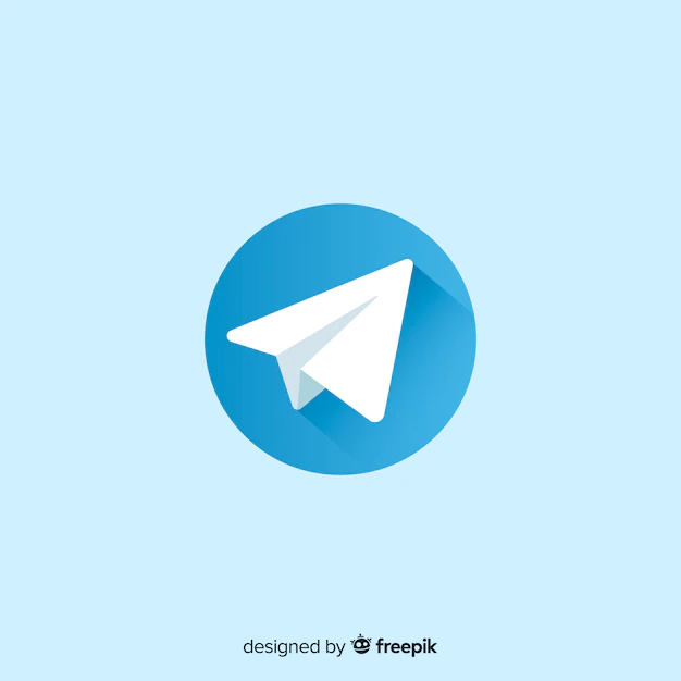 Free Vector | Telegram icon