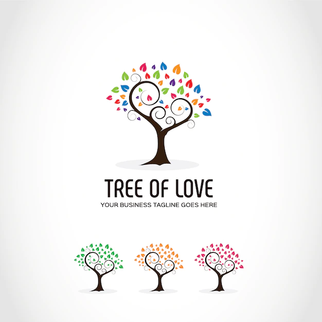 Free Vector | Tree logo design