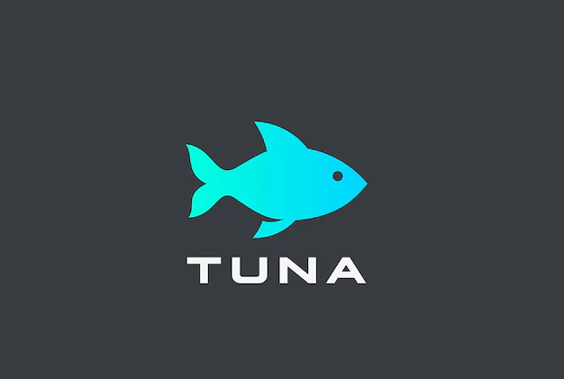 Free Vector | Tuna fish logo design.