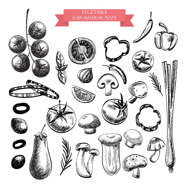 Free Vector | Vegetables designs collection