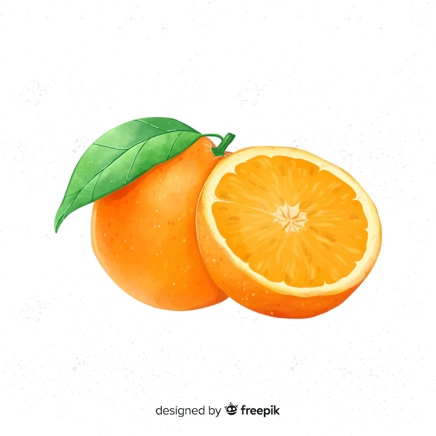 Free Vector | Watercolor orange background