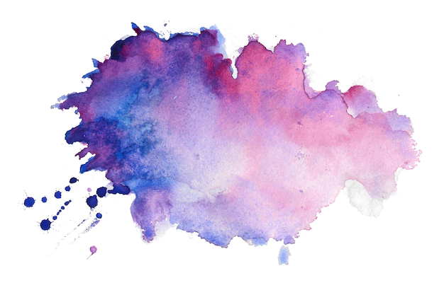 Free Vector | Watercolor texture splatter stain background