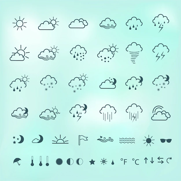 Free Vector | Weather icons