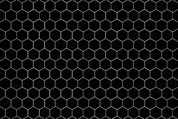Free Vector | White hexagonal patterned background