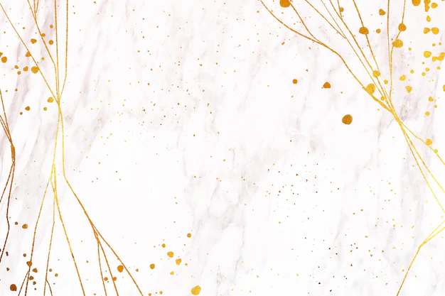 Free Vector | White paper with golden stains