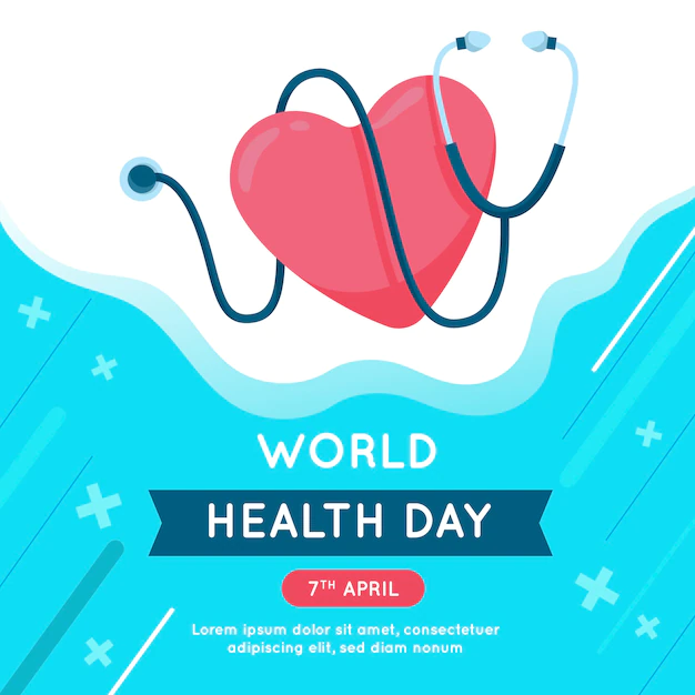 Free Vector | World health day flat design