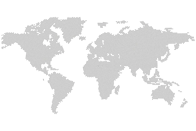 Free Vector | Worldmap background design