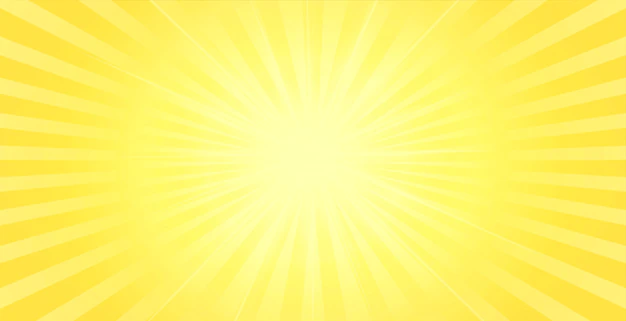 Free Vector | Yellow background with center glowing light effect