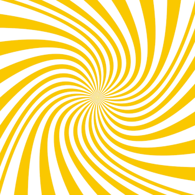 Free Vector | Yellow spiral background design