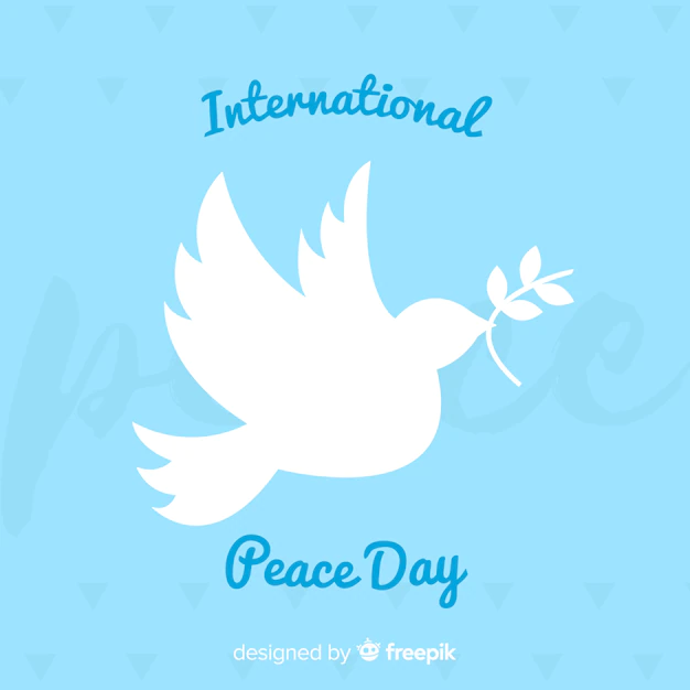 Free Vector | Beautiful peace day background