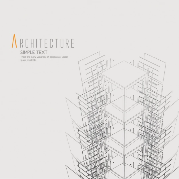 Free Vector | Architecture background design