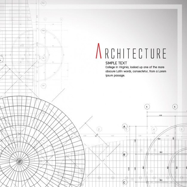 Free Vector | Architecture background design