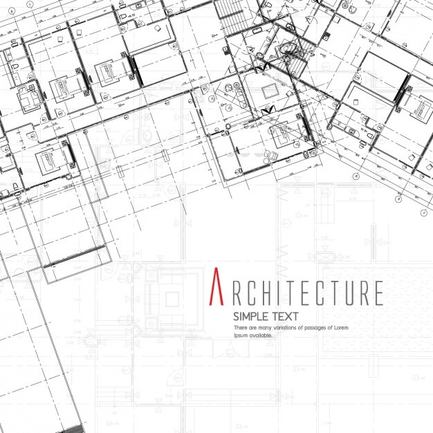 Free Vector | Architecture background design