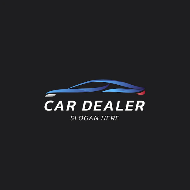 Free Vector | Gradient  car dealer logo template