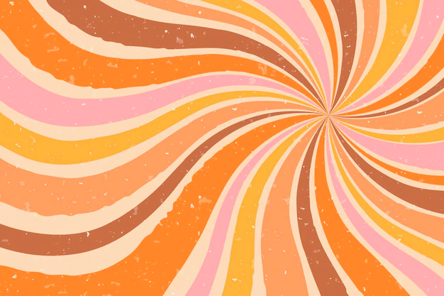 Free Vector | Psychedelic groovy background