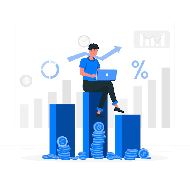 Free Vector | Investment data concept illustration