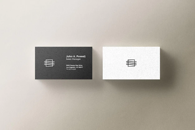 Free PSD | Business card mockup