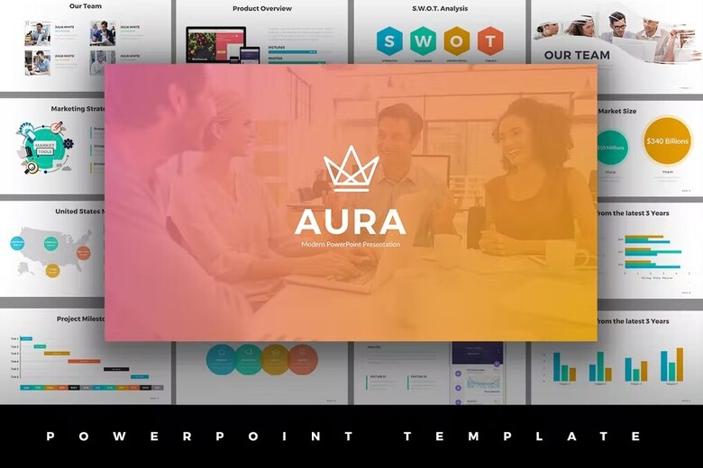 Aura-Powerpoint-Template-free-download