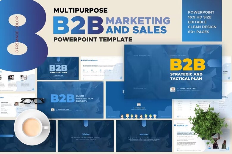 B2B-Marketing-and-Sales-Powerpoint-free-download