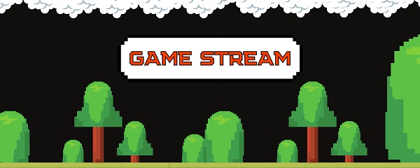 Black and Green Retro Playing Game Banner HD Discord Banner