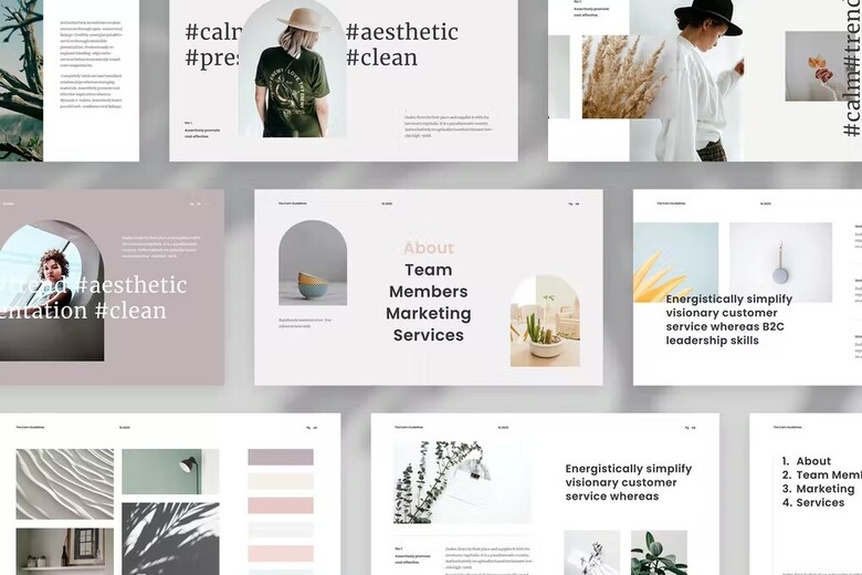 Clean-Minimal-Presentation-Template-free-download